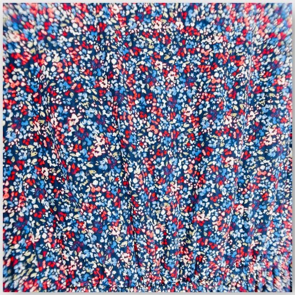 Lane Bryant Floral Maxi Lined Tiered Button Front Floral Flutter Dress 16P Plus - Picture 6 of 11